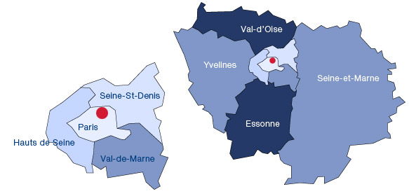 Implantation des entrepôts TAFANEL en Ile de France